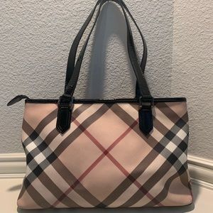 Burberry Nova Check PVC Tote